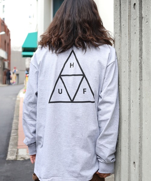HUF/ハフ ESSENTIALS TT L/S TEE ロングスリーブTシャツ（T