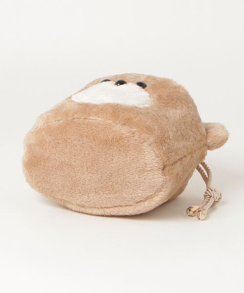 WEGO（ウィゴー）の「WEGO/ベア巾着ポーチ（ポーチ・レディース・ベージュ/ブラウン/オフホワイト・FREE）」の6枚目の写真