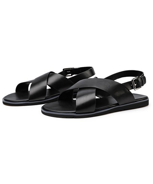 WESTBOY（ウエストボーイ）の「【WB ORIGINALS】Ankle Strapped Gladiator Sandal（サンダル・メンズ・ブラック・44/41/42/43）」の2枚目の写真
