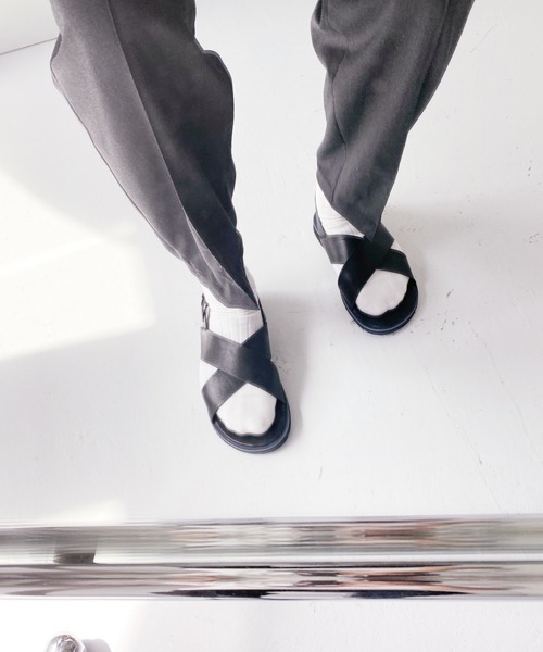 WESTBOY（ウエストボーイ）の「【WB ORIGINALS】Ankle Strapped Gladiator Sandal（サンダル・メンズ・ブラック・44/41/42/43）」の10枚目の写真