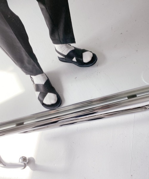 WESTBOY（ウエストボーイ）の「【WB ORIGINALS】Ankle Strapped Gladiator Sandal（サンダル・メンズ・ブラック・44/41/42/43）」の11枚目の写真