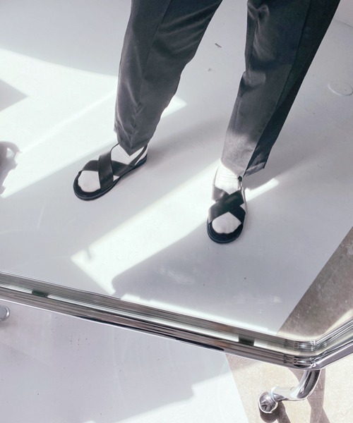 WESTBOY（ウエストボーイ）の「【WB ORIGINALS】Ankle Strapped Gladiator Sandal（サンダル・メンズ・ブラック・44/41/42/43）」の14枚目の写真
