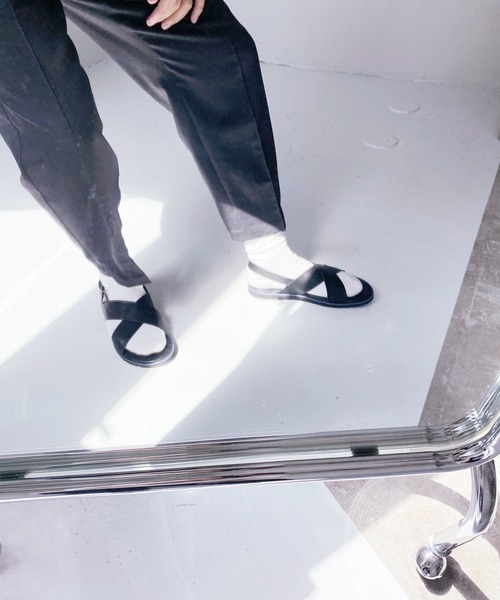 WESTBOY（ウエストボーイ）の「【WB ORIGINALS】Ankle Strapped Gladiator Sandal（サンダル・メンズ・ブラック・44/41/42/43）」の17枚目の写真