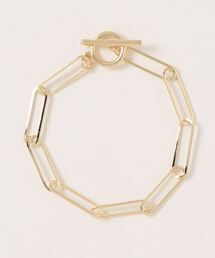 オーバルチェーンマンテルブレスレット