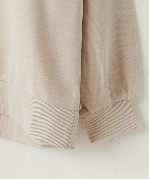 DISCOAT（ディスコート）の「【キッズ】オソロカレッジロゴビッグサイズスウェット（Tシャツ/カットソー・キッズ・チャコールグレー/ライトグレー/アイボリー・140/120/130）」の8枚目の写真