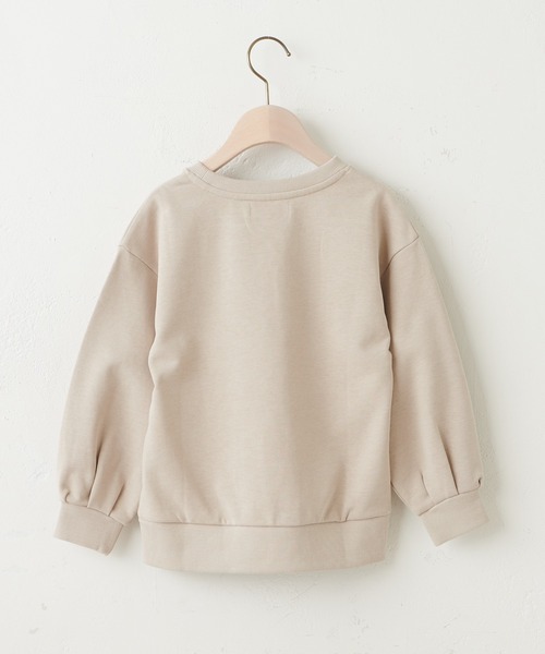 DISCOAT（ディスコート）の「【キッズ】オソロカレッジロゴビッグサイズスウェット（Tシャツ/カットソー・キッズ・チャコールグレー/ライトグレー/アイボリー・140/120/130）」の9枚目の写真