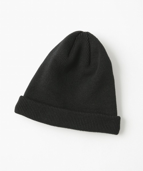 NVy by（ネイビーバイ）の「NVy by nano universe ニットワッチ（ニットキャップ/ビーニー・メンズ・ブラック/ベージュ/ネイビー・FREE）」の4枚目の写真