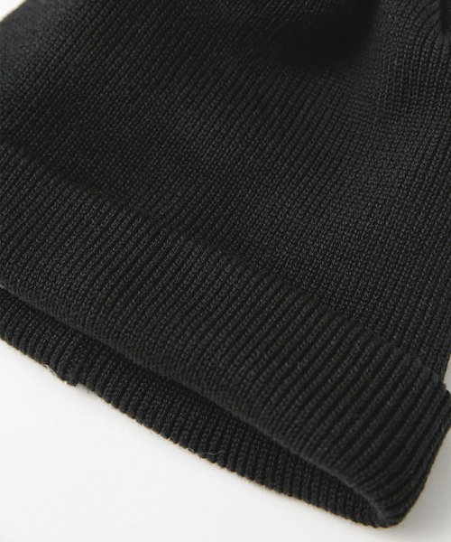NVy by（ネイビーバイ）の「NVy by nano universe ニットワッチ（ニットキャップ/ビーニー・メンズ・ブラック/ベージュ/ネイビー・FREE）」の8枚目の写真