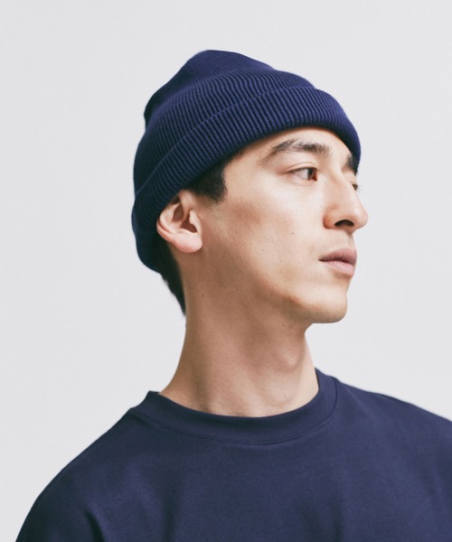 NVy by（ネイビーバイ）の「NVy by nano universe ニットワッチ（ニットキャップ/ビーニー・メンズ・ブラック/ベージュ/ネイビー・FREE）」の10枚目の写真