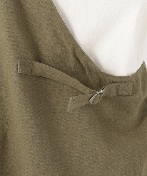 Kaptain Sunshine（キャプテン サンシャイン）の「【KAPTAIN SUNSHINE】デッキトラウザー WOMEN（サロペット/オーバーオール・レディース・カーキ・0）」の12枚目の写真