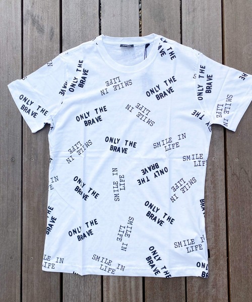 DIESEL(ディーゼル)の「オールオーバープリント クルーネック 半袖Tシャツ「T-DIEGO-RC」(Tシャツ/カットソー・メンズ・ホワイト/ブラック・M/L/S)」の10枚目の写真