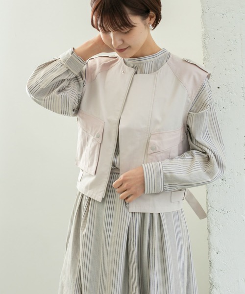 KBF（ケイビーエフ）の「ハンティングベスト（ベスト・レディース・ライトベージュ/ライトカーキ・ONE）」の5枚目の写真