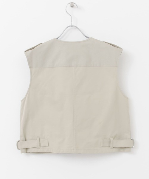 KBF（ケイビーエフ）の「ハンティングベスト（ベスト・レディース・ライトベージュ/ライトカーキ・ONE）」の15枚目の写真