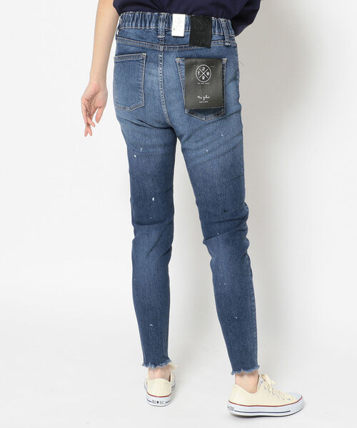 surt（サート）の「SURT（サート）ペンキスキニーウォッシュドデニム インディゴ（デニムパンツ・レディース・インディゴブルー・X-SMALL/MEDIUM/XX-SMALL/SMALL）」の3枚目の写真