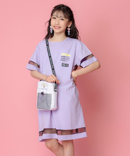 セール チュール切替えtシャツワンピ ワンピース Jenni Love ジェニィラブ のファッション通販 Zozotown