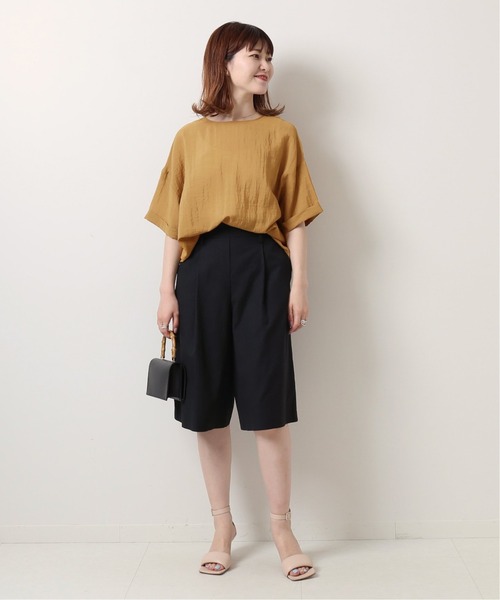 Spick &amp; Span シアーバックスリットブラウス スピックアンドスパン ト シアーバックスリットブラウス | スピック＆スパン(Spick and