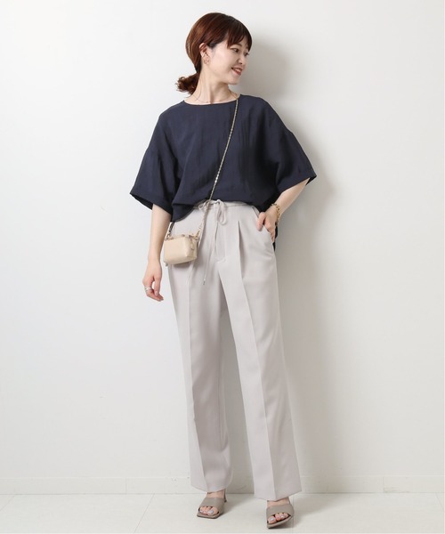 Spick &amp; Span シアーバックスリットブラウス スピックアンドスパン ト シアーバックスリットブラウス | スピック＆スパン(Spick and