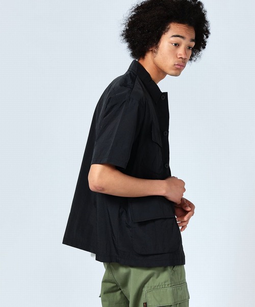 ※ALPHA（アルファ）の「ファティーグシャツ（シャツ/ブラウス・メンズ・グリーン/アイボリー/ブラック・LARGE/X-LARGE/MEDIUM）」の11枚目の写真