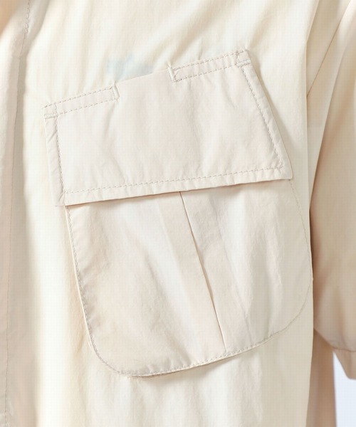 ※ALPHA（アルファ）の「ファティーグシャツ（シャツ/ブラウス・メンズ・グリーン/アイボリー/ブラック・LARGE/X-LARGE/MEDIUM）」の6枚目の写真