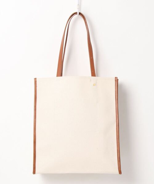 rapiecage（ラピエサージュ）の「キャンバス×レザトートBAG（トートバッグ・レディース・キナリ・FREE）」の5枚目の写真
