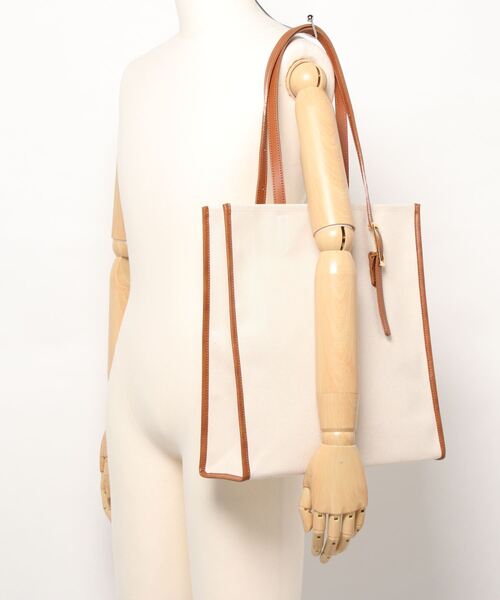 rapiecage（ラピエサージュ）の「キャンバス×レザトートBAG（トートバッグ・レディース・キナリ・FREE）」の8枚目の写真