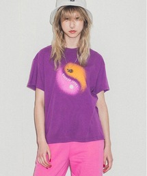 YIN YANG PURPLE TEE