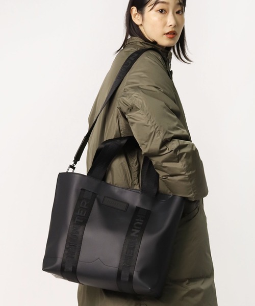【 HUNTER / ハンター 】ラバライズド レザー EW トートバッグ UBS1155LRS 【 HUNTER / ハンター 】ラバライズド レザー EW トートバッグ UBS1155LRS