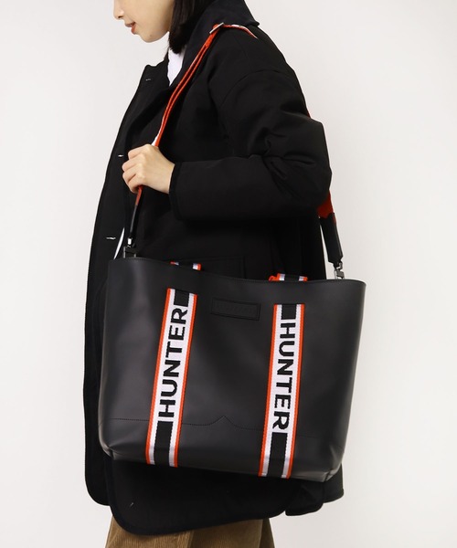 【 HUNTER / ハンター 】ラバライズド レザー EW トートバッグ UBS1155LRS 【 HUNTER / ハンター 】ラバライズド レザー EW トートバッグ UBS1155LRS