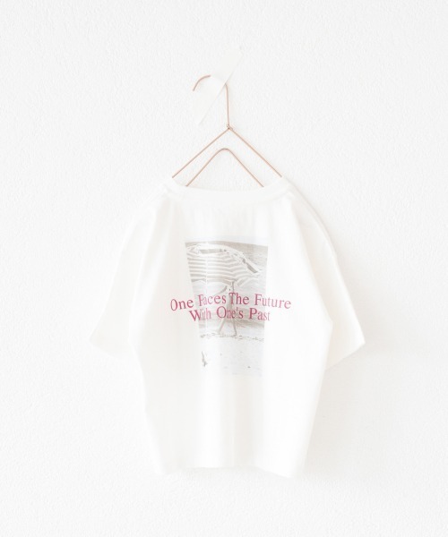 LOWRYS FARM（ローリーズファーム）の「フォトＢＩＧＴＥＥＳＳ　948797（Tシャツ/カットソー・キッズ・ホワイト系その他/ホワイト系その他2/チャコールグレー・110cm/120cm/130cm/140cm/150cm）」の7枚目の写真