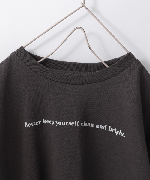 LOWRYS FARM（ローリーズファーム）の「フォトＢＩＧＴＥＥＳＳ　948797（Tシャツ/カットソー・キッズ・ホワイト系その他/ホワイト系その他2/チャコールグレー・110cm/120cm/130cm/140cm/150cm）」の12枚目の写真