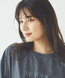 abahouse mavie | 【販売店舗限定】ゴールドチェーンパールネックレス(ネックレス)