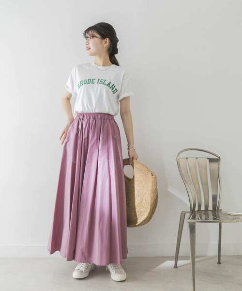 URBAN RESEARCH（アーバンリサーチ）の「Vintage ロゴTシャツ（Tシャツ/カットソー・レディース・ブラック/ネイビー/オフホワイト・FREE）」の5枚目の写真