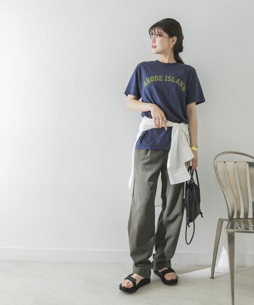 URBAN RESEARCH（アーバンリサーチ）の「Vintage ロゴTシャツ（Tシャツ/カットソー・レディース・ブラック/ネイビー/オフホワイト・FREE）」の12枚目の写真