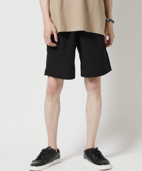 ARCADE（アーケード）の「合繊ストレッチZIPショーツ（チノパンツ・メンズ・ブラック/ブルー/ネイビー/ベージュ/カーキ/レッド/パープル・L/LL/M）」の2枚目の写真