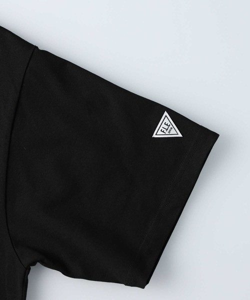 EDWIN(エドウィン)の「【EDWIN】「F.L.E」ワンポイントプリントTシャツ(Tシャツ/カットソー・メンズ・ブラック・XL/M/L)」の7枚目の写真
