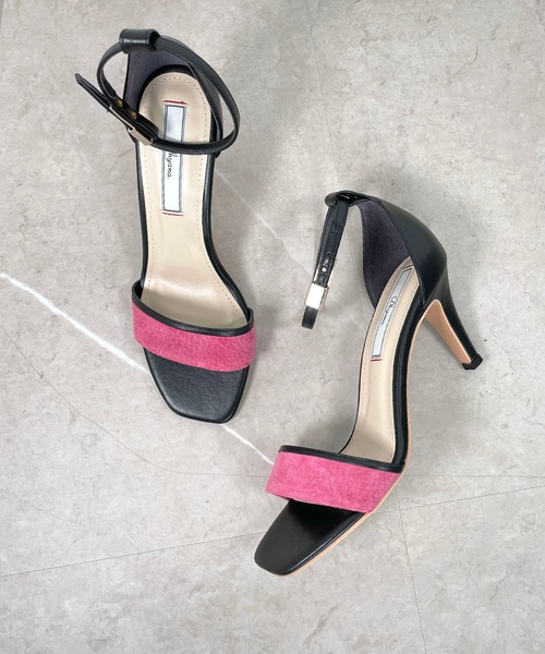 Dhyana.（ディアナドット）の「バイカラーストラップヒールサンダル（サンダル・レディース・ホワイト系その他/ブラック×ピンク・22.5cm/23.5cm/24.5cm/25.5cm）」の19枚目の写真