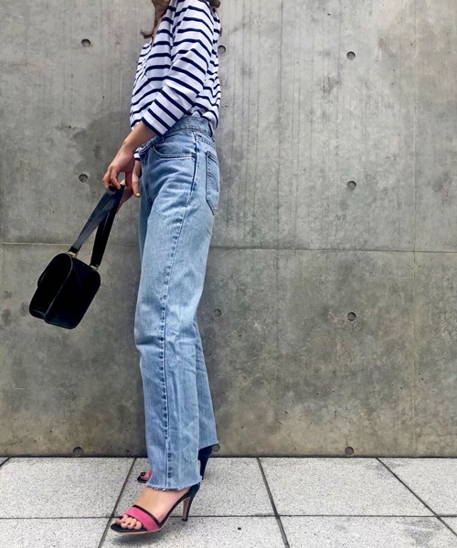 Dhyana.（ディアナドット）の「バイカラーストラップヒールサンダル（サンダル・レディース・ホワイト系その他/ブラック×ピンク・22.5cm/23.5cm/24.5cm/25.5cm）」の10枚目の写真