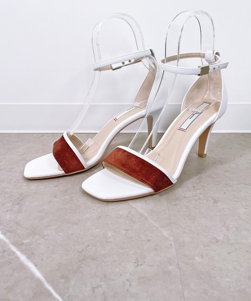 Dhyana.（ディアナドット）の「バイカラーストラップヒールサンダル（サンダル・レディース・ホワイト系その他/ブラック×ピンク・22.5cm/23.5cm/24.5cm/25.5cm）」の18枚目の写真