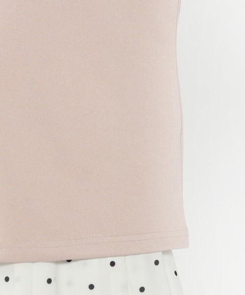 LODISPOTTO（ロディスポット）の「パールスリーブフェアリートップス（Tシャツ/カットソー・レディース・ピンクベージュ/ホワイト/ブラック・MEDIUM）」の10枚目の写真