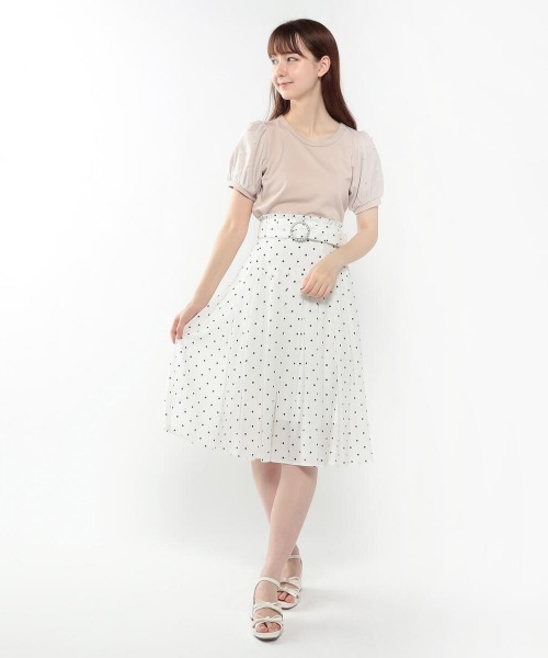 LODISPOTTO（ロディスポット）の「パールスリーブフェアリートップス（Tシャツ/カットソー・レディース・ピンクベージュ/ホワイト/ブラック・MEDIUM）」の11枚目の写真