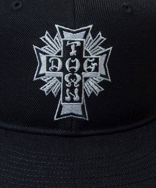 DOGTOWN(ドッグタウン)の「DT-CROSS LOGO FLAT-CAP/ドックタウン キャップ(キャップ・メンズ・ブラック・FREE)」の3枚目の写真