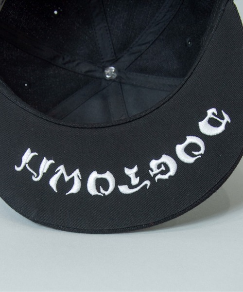 DOGTOWN(ドッグタウン)の「DT-CROSS LOGO FLAT-CAP/ドックタウン キャップ(キャップ・メンズ・ブラック・FREE)」の2枚目の写真