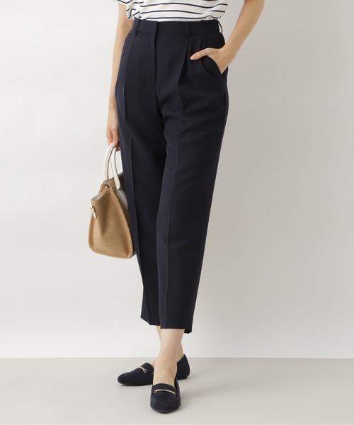 パンツ その他パンツ Natural パンツ Basic ナチュラルビューティベーシック のファッション Beauty その他パンツ ハイツイストギャバｓｅｔｕｐ
