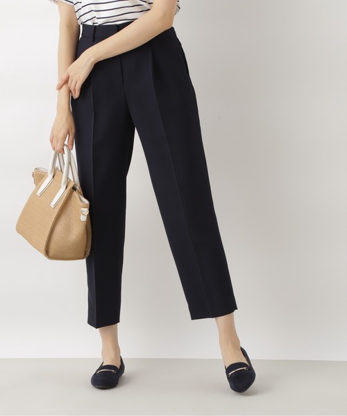 パンツ その他パンツ Natural パンツ Basic ナチュラルビューティベーシック のファッション Beauty その他パンツ ハイツイストギャバｓｅｔｕｐ