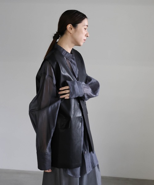 セール】フェイクレザージャケットベスト（ベスト）｜select MOCA