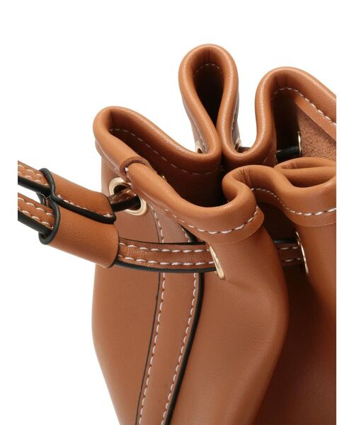 dazzlin（ダズリン）の「バイカラーバケツリュック（バックパック/リュック・レディース・ブラック/ブラウン・FREE）」の7枚目の写真