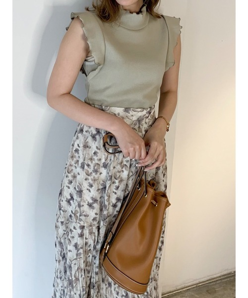 dazzlin（ダズリン）の「バイカラーバケツリュック（バックパック/リュック・レディース・ブラック/ブラウン・FREE）」の12枚目の写真