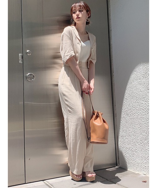 dazzlin（ダズリン）の「バイカラーバケツリュック（バックパック/リュック・レディース・ブラック/ブラウン・FREE）」の13枚目の写真