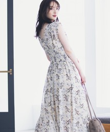 Andemiu | ペイズリーシャーリングワンピース214815(ワンピース)