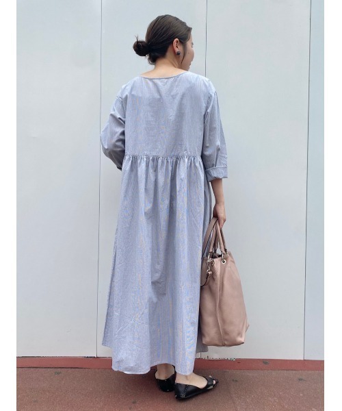 BEARDSLEY（ビアズリー）の「細コードハオリワンピース（ワンピース・レディース・グレー・1/0）」の17枚目の写真